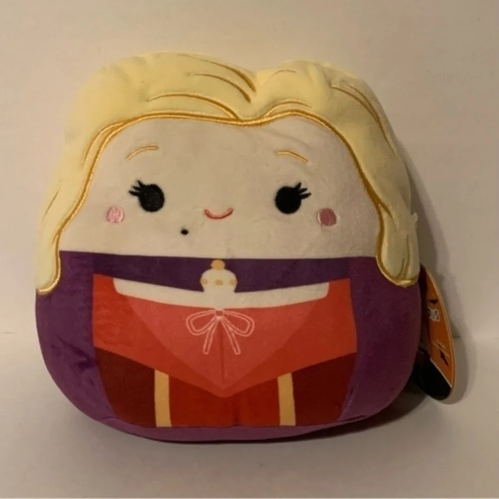 NWT. SQUISHMALLOWS Hocus Pocus Sanderson Sisters Sarah Plush